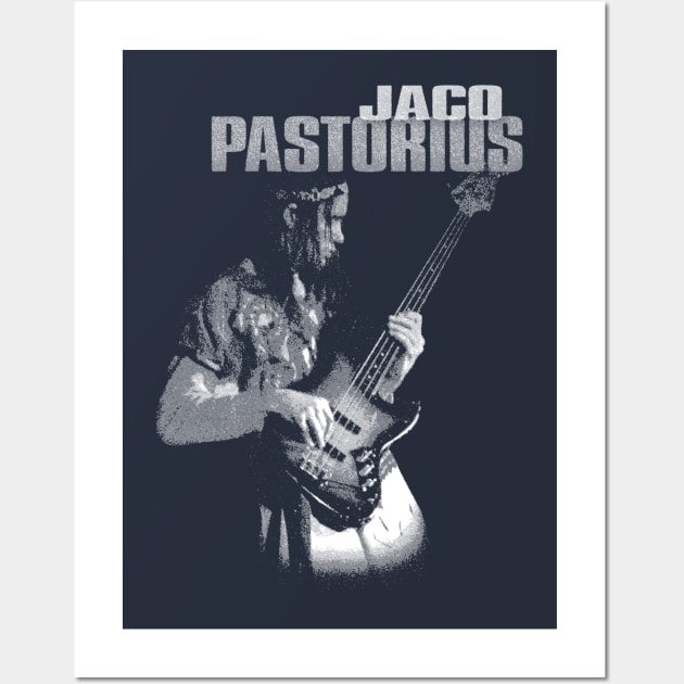 Jaco Pastorius(American bassist and composer) Wall Art by Parody Merch